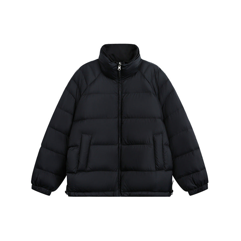 Warm Reversible  White Duck Down Jacket for Men